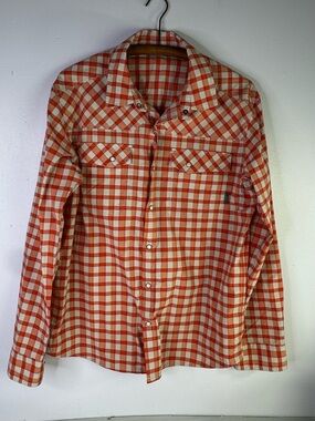 M’s Stio Eddy western button-up shirt,, size medium